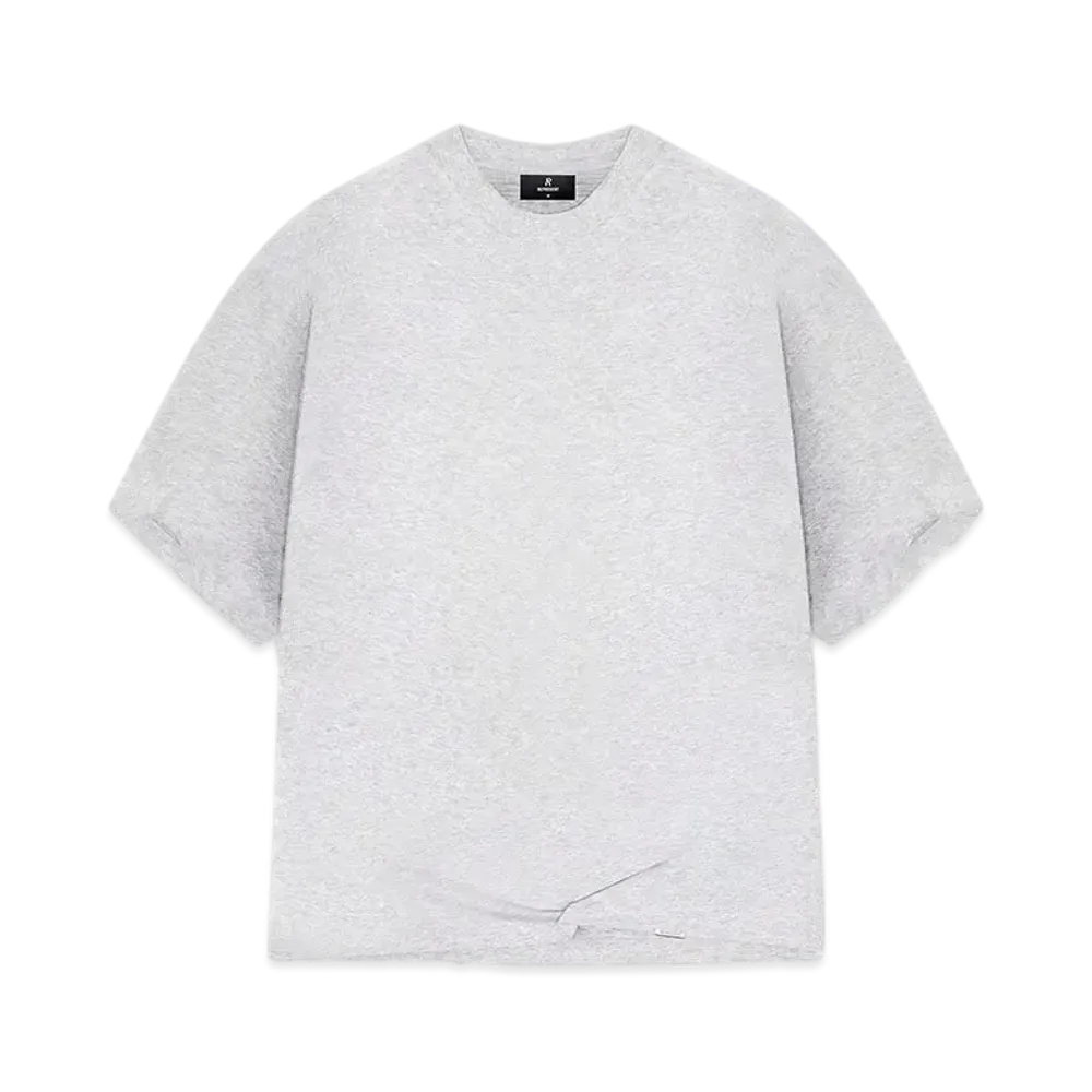 REPRESENT Initial Boxy T-Shirt "Ice Grey Marl"