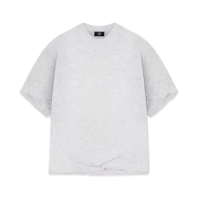 REPRESENT Initial Boxy T-Shirt "Ice Grey Marl"