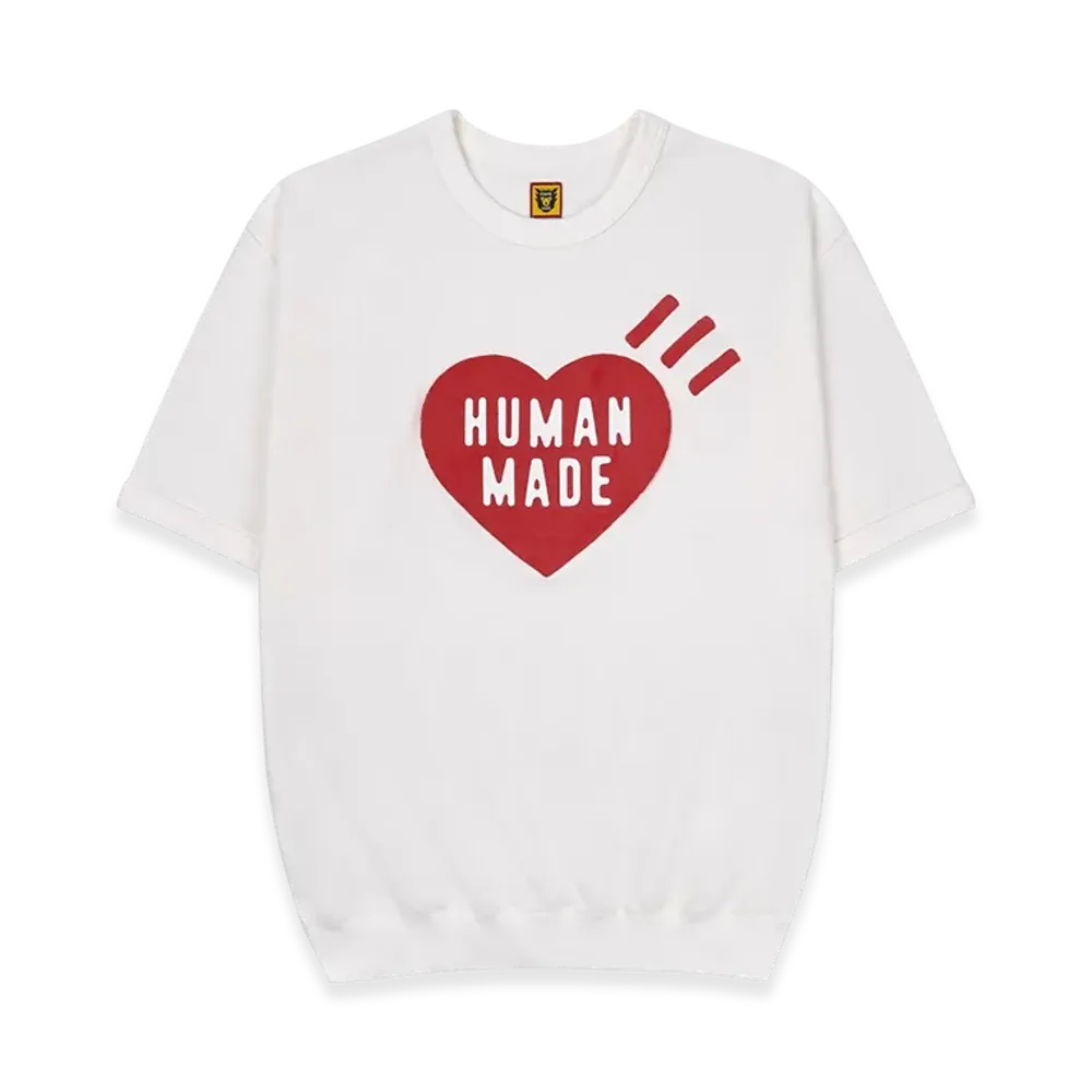 HUMAN MADE S/S Sweatshirt "White"