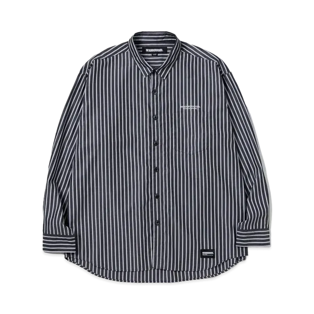NEIGHBORHOOD Stripe Shirt LS "Black"