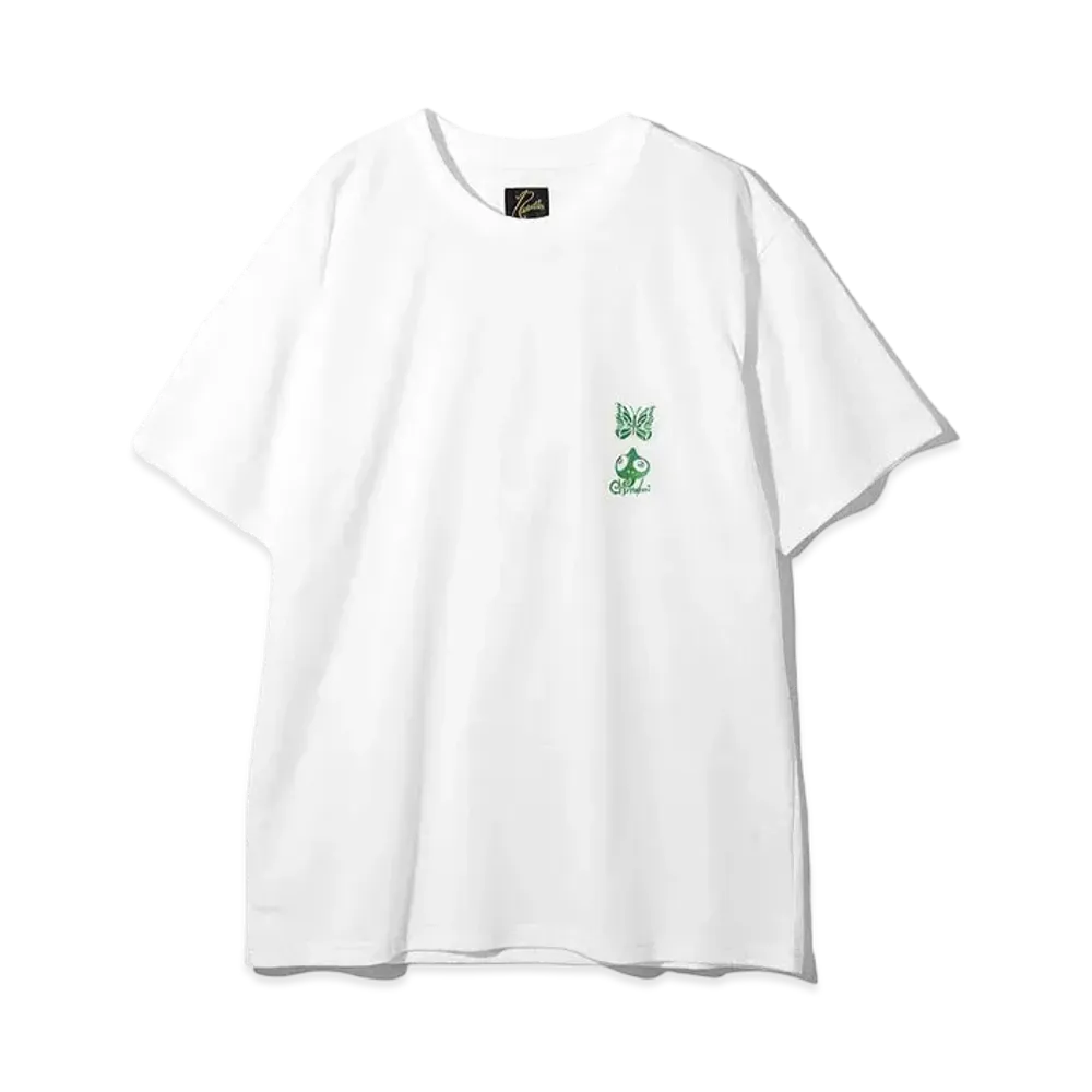 Needles x End of the World T-Shirt "White/Green"