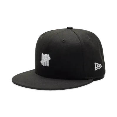UNDEFEATED x NE Chainstitch Fitted "Black"