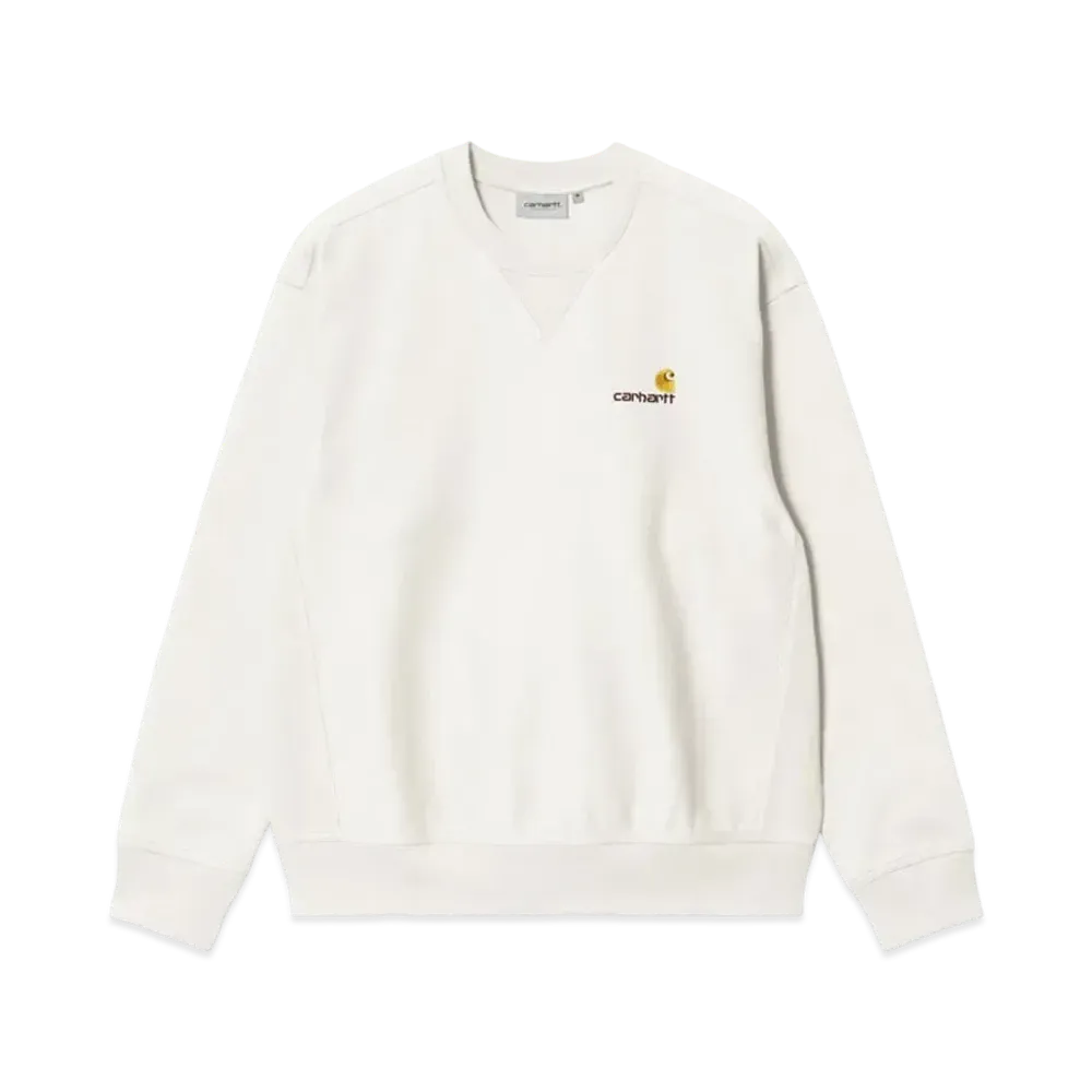Carhartt American Script Sweatshirt "Wax"