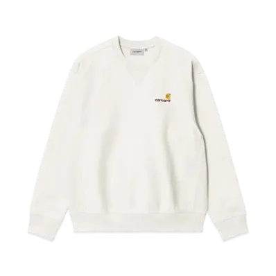 Carhartt American Script Sweatshirt "Wax"