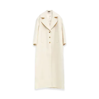 GUCCI Women's GG Coat "White"