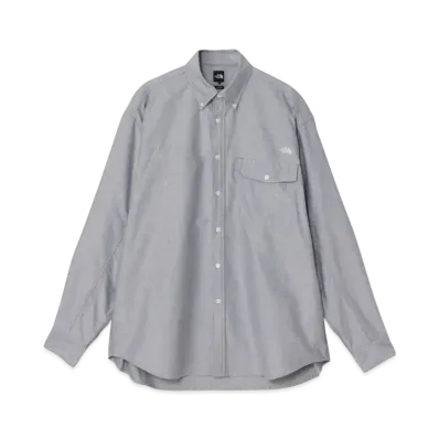 The North Face Long Sleeve Flash Dry Nuptse Shirt "Black Chambray"