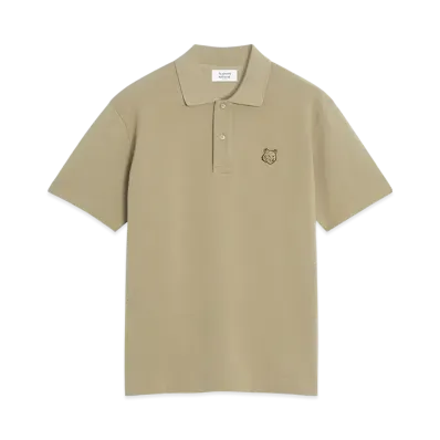 Maison Kitsune Bold Fox Head Patch Comfort Polo "Cardamon"