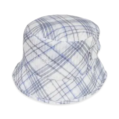 PALACE WARP CHECK BUCKET HAT "Blue"