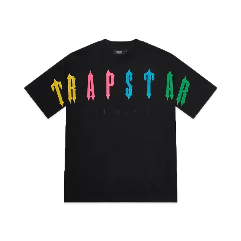 TRAPSTAR Irongate Arch 2.0 Short Set "Black/Candy"
