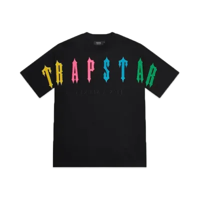 TRAPSTAR Irongate Arch 2.0 Short Set "Black/Candy"