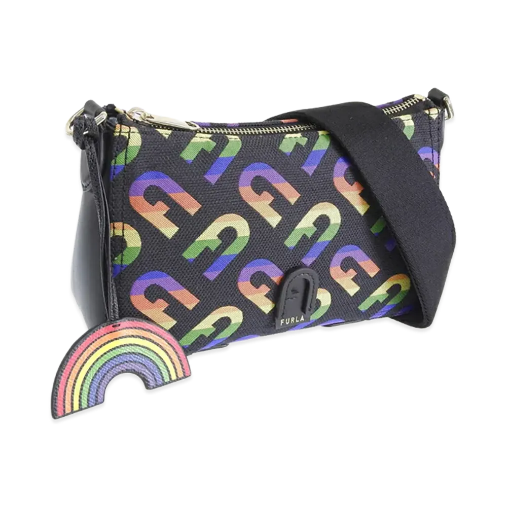 FURLA Atena Crossbody Xl Bag "Black"