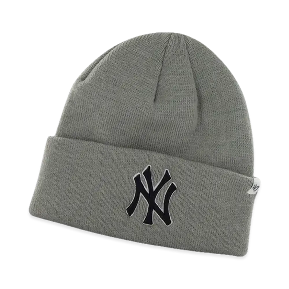 47 MLB Raised Cuff Knit "NY Gray"