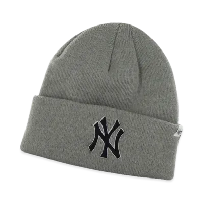 47 MLB Raised Cuff Knit "NY Gray"