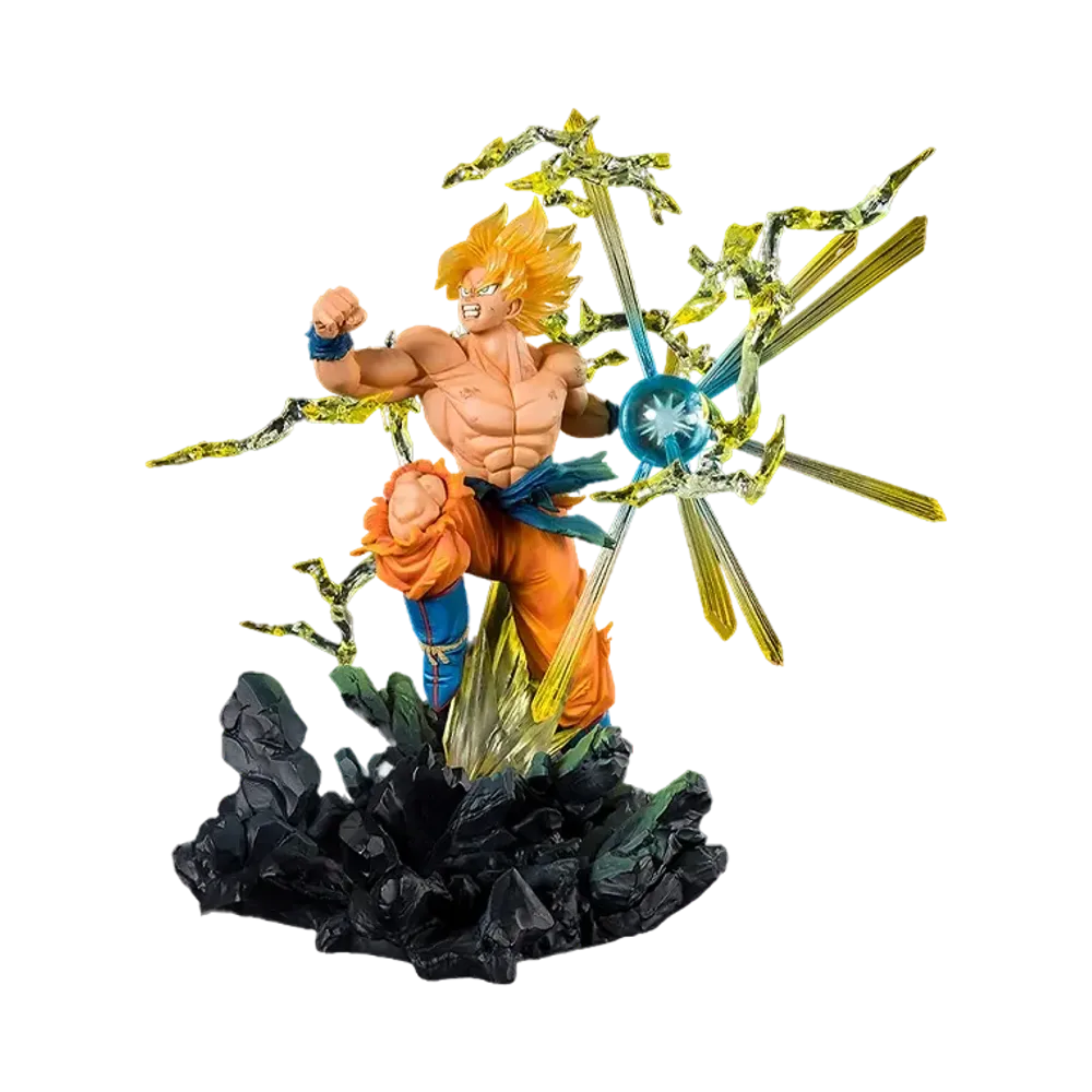 BANDAI "FiguartsZERO" -Dragon Ball Z- SUPER SAIYAN GOKU-Enthusiastic Battle-