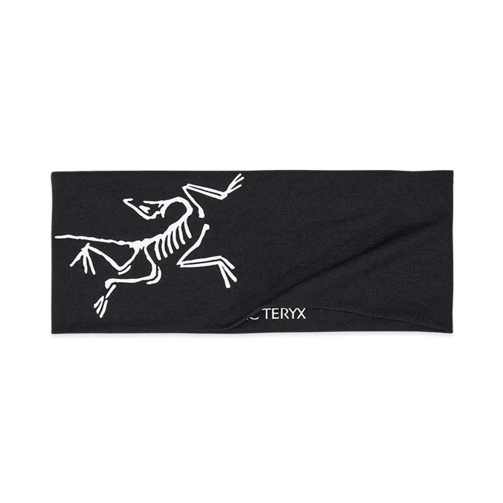 ARC'TERYX Satoro Merino Headband "Black/Arctic Silk" X000009491