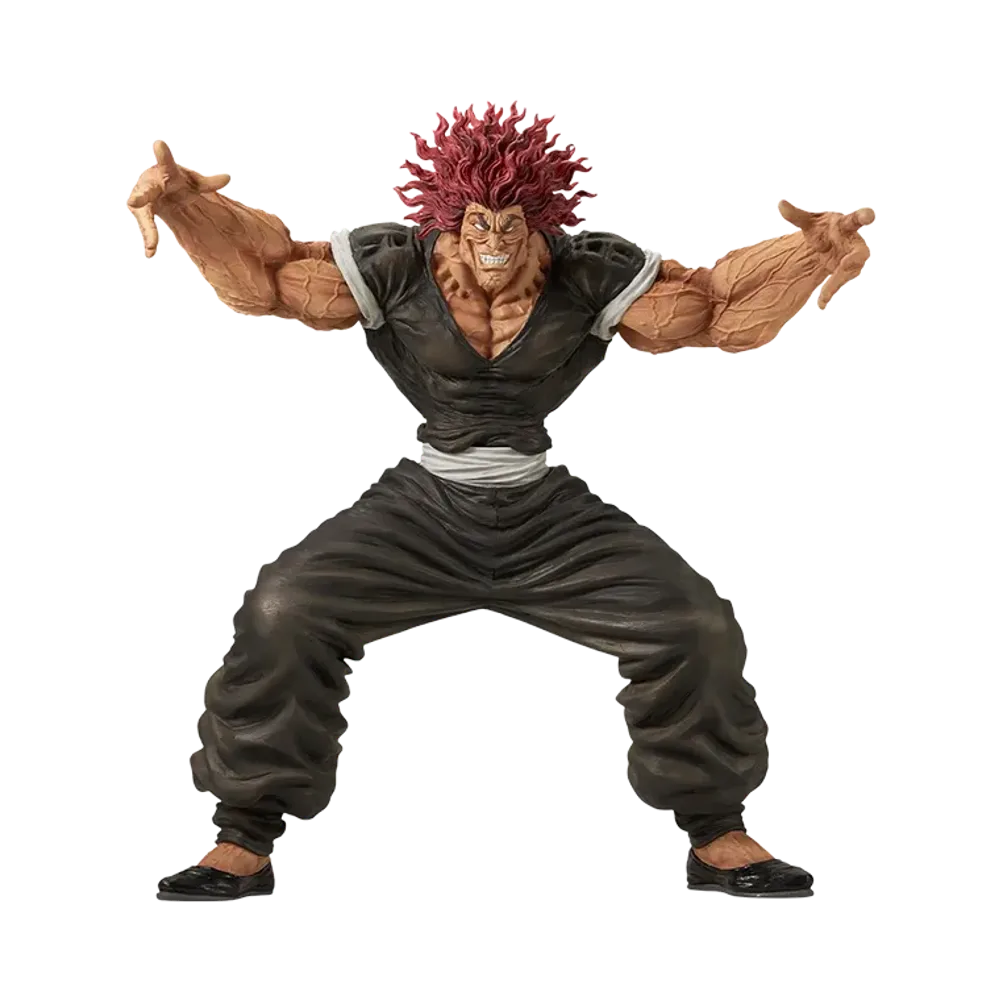 BANDAI "Ichiban Kuji" -Baki ~The world can be changed with one fist~- B Prize Yujiro Hanma MASTERLISE!