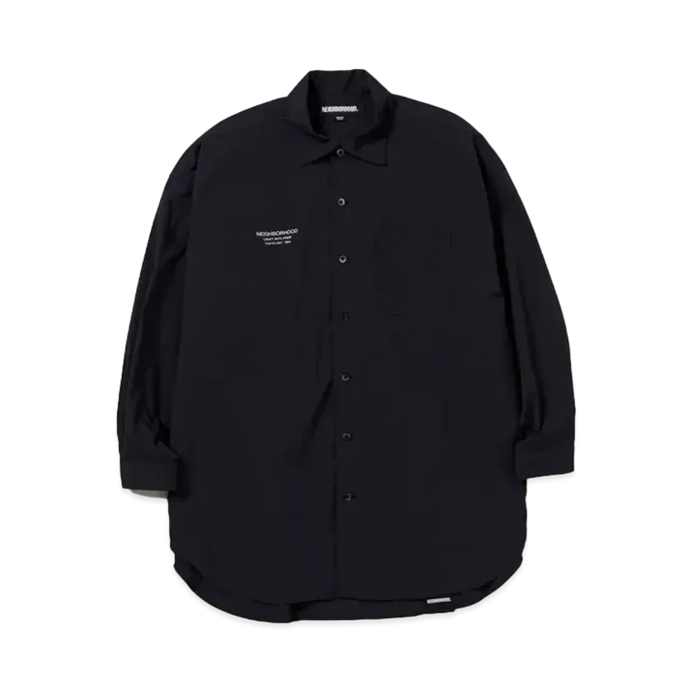 NEIGHBORHOOD Long Length Shirt LS "Black"