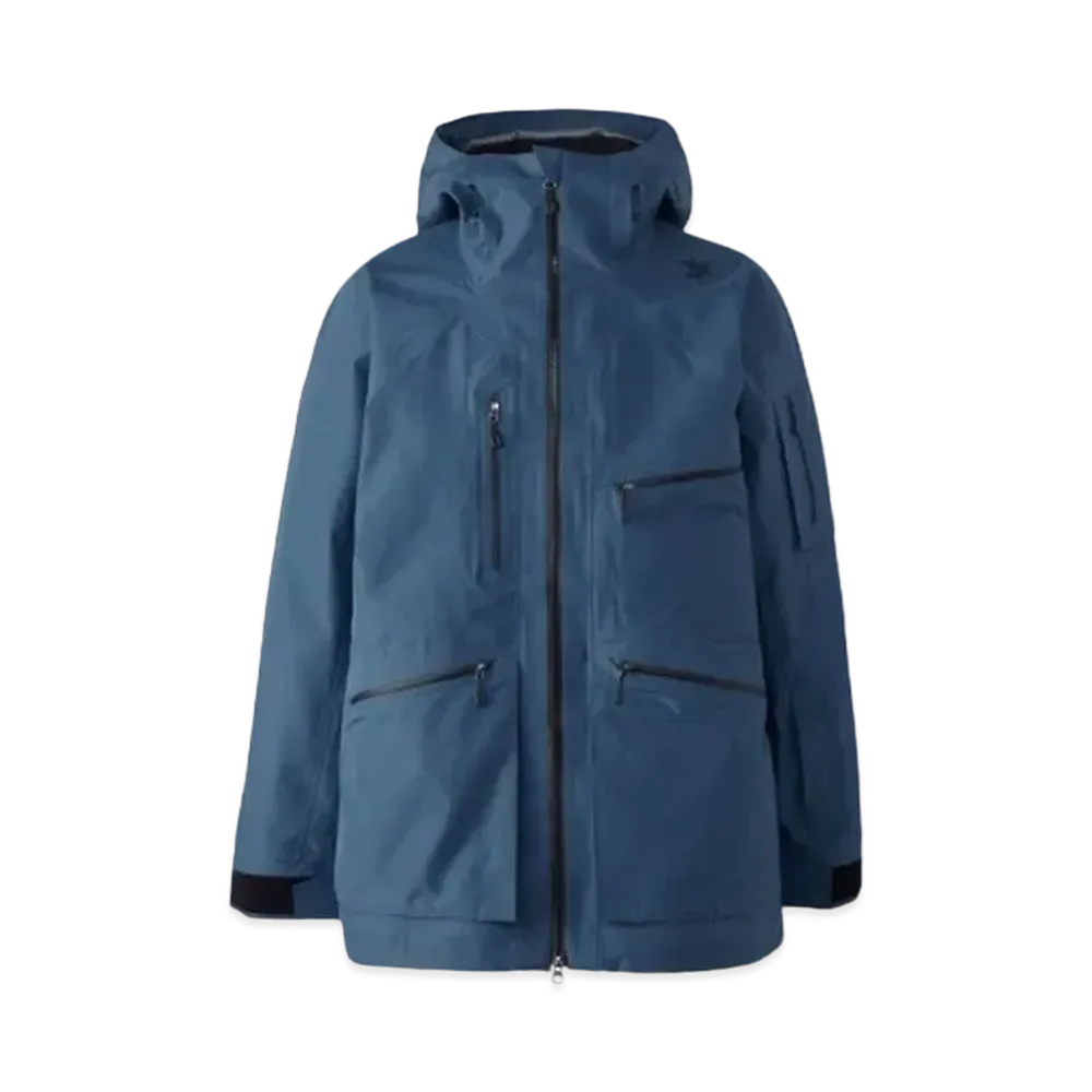 Goldwin Gore-Tex 3 Layer Work Pocket Jacket (Ski / Men's) "Navy Blue"