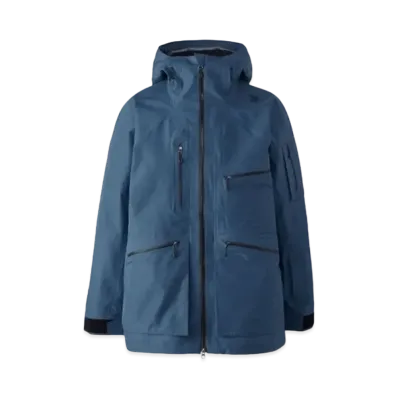 Goldwin Gore-Tex 3 Layer Work Pocket Jacket (Ski / Men's) "Navy Blue"