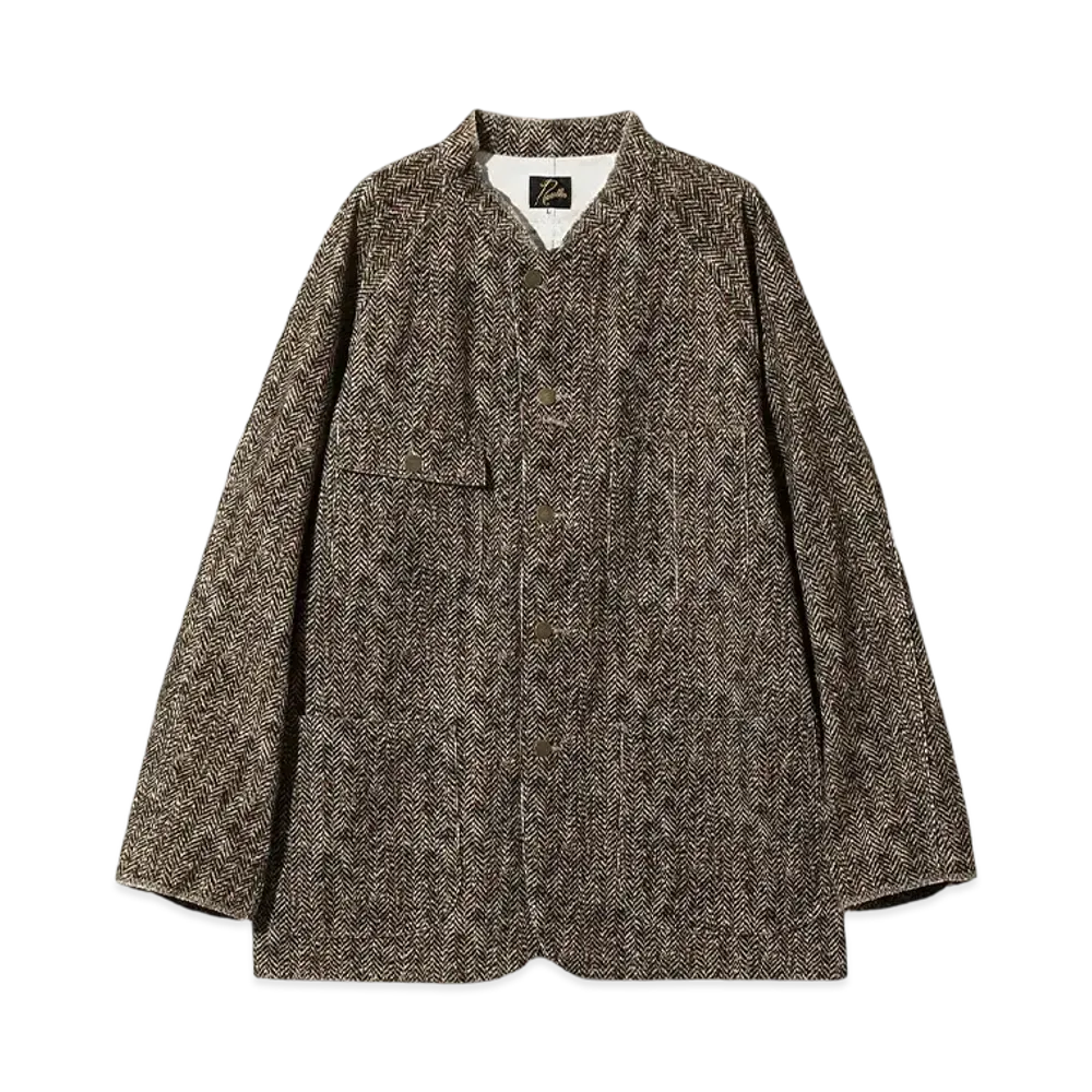 NEEDLES x ts(s) Chore Coat - Corduroy / Tweed Pt. "Brown"