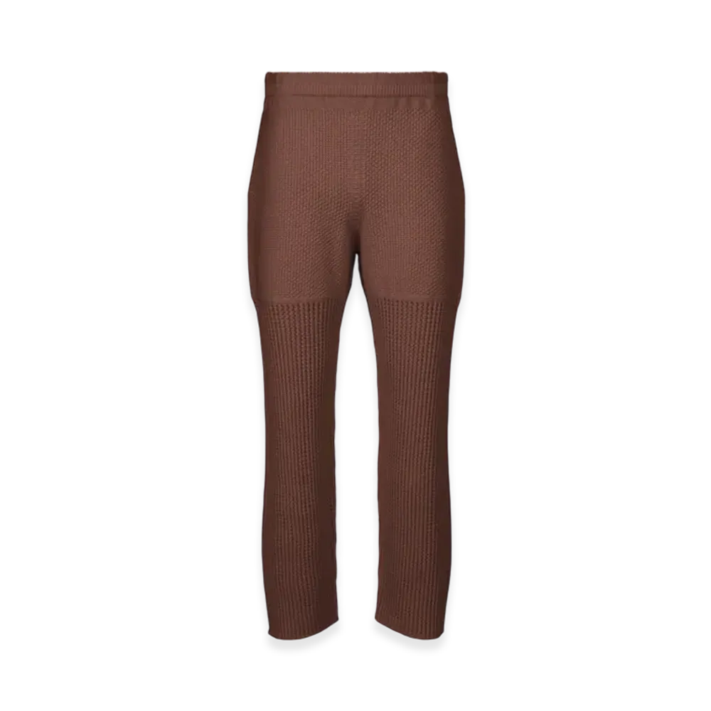 HOMME PLISSE ISSEY MIYAKE Rustic Knit "Brown"