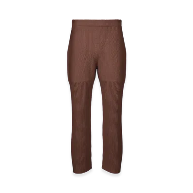 HOMME PLISSE ISSEY MIYAKE Rustic Knit "Brown"