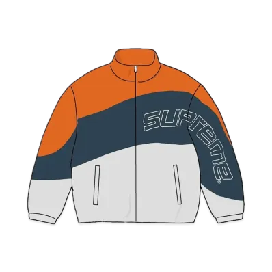 Supreme Curve Track Jacket "Grey"