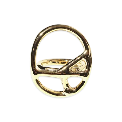 NEEDLES Peace Ring - Gold Plate "Gold"