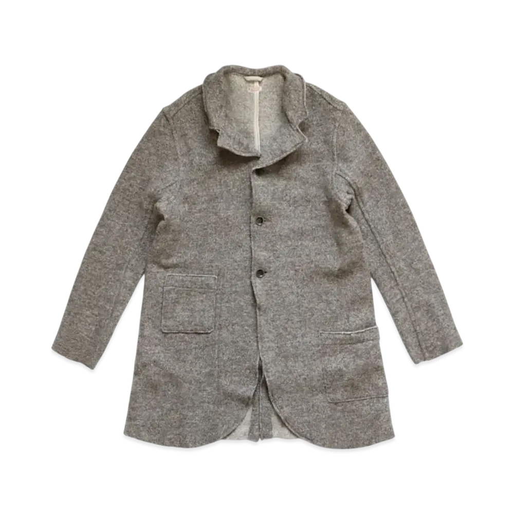 KAPITAL Tyrol Wool Nomad Jacket "Grey Beige"