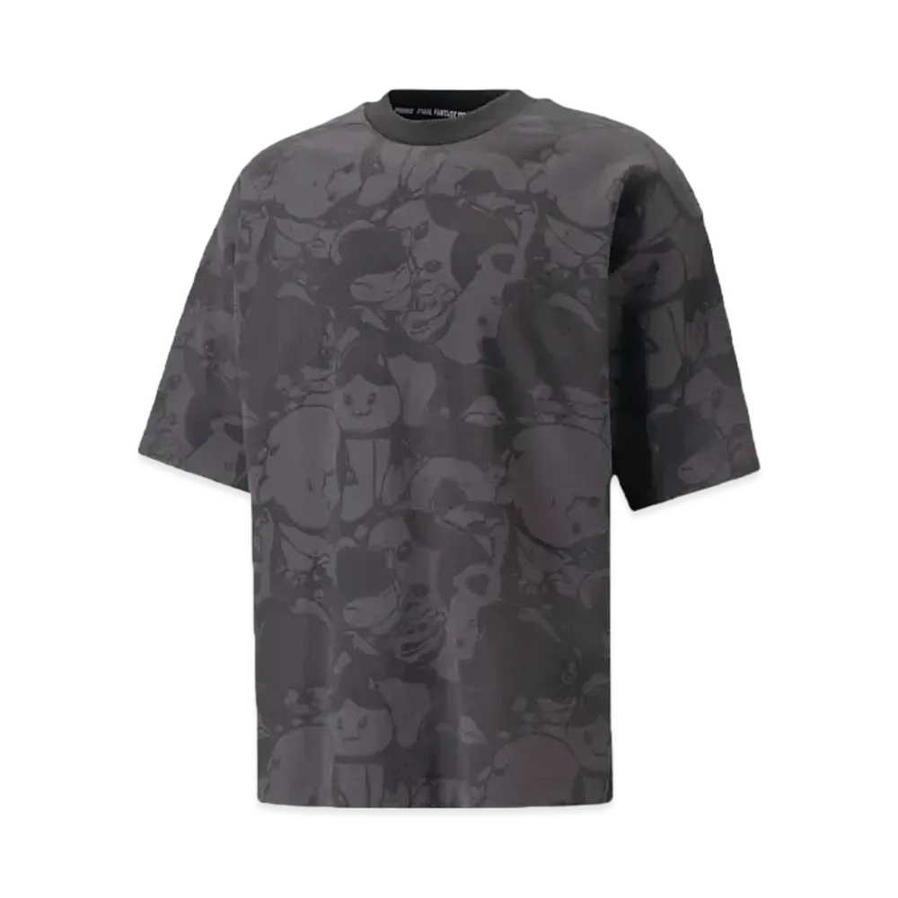 PUMA x FINAL FANTASY XIV Unisex Esports Gaming Short Sleeve T-shirt "Puma Black-AOP"