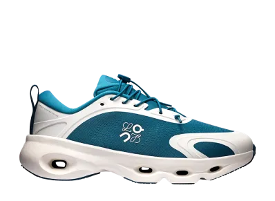 LOEWE × On Women's Cloudsolo "Teal/Eggshell"