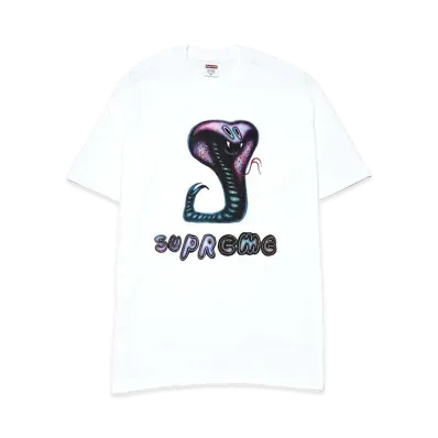 Supreme Snake Tee "White"