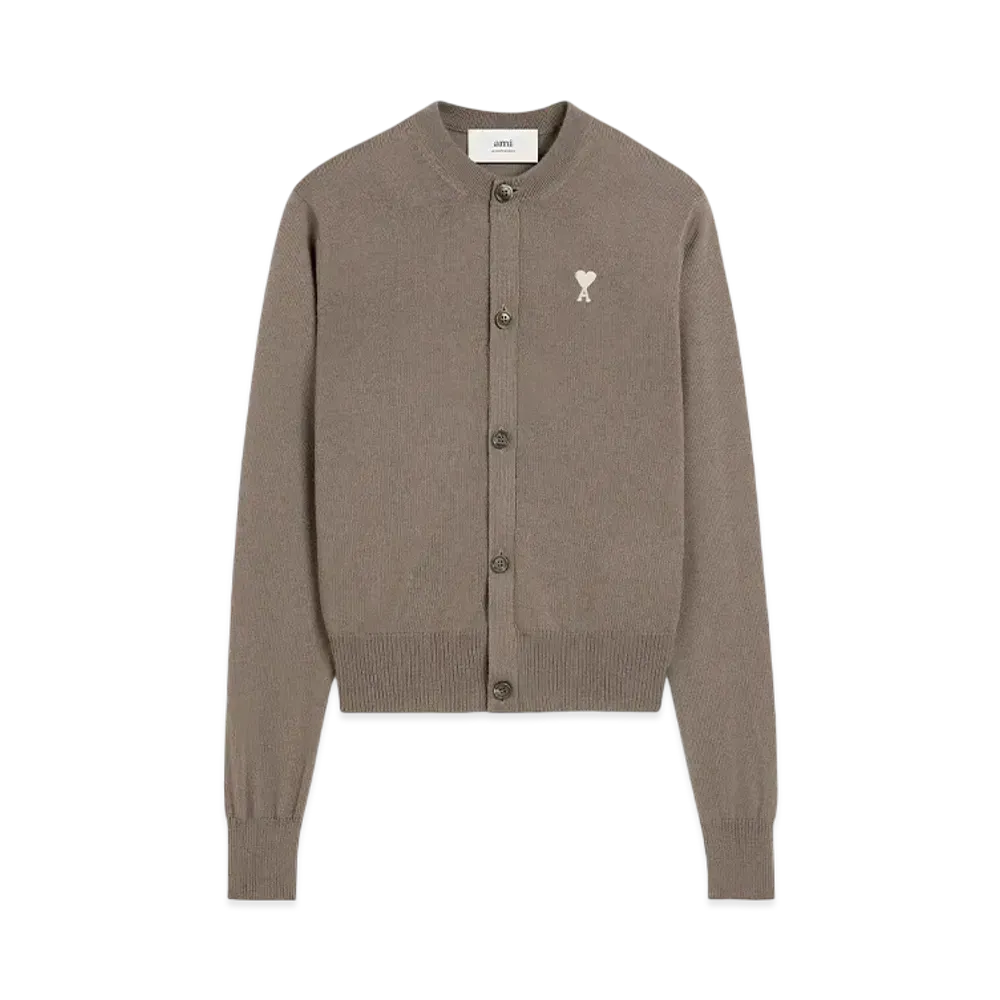 AMI PARIS Amidoucourt Cardigan "Cendre"
