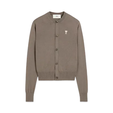 AMI PARIS Amidoucourt Cardigan "Cendre"