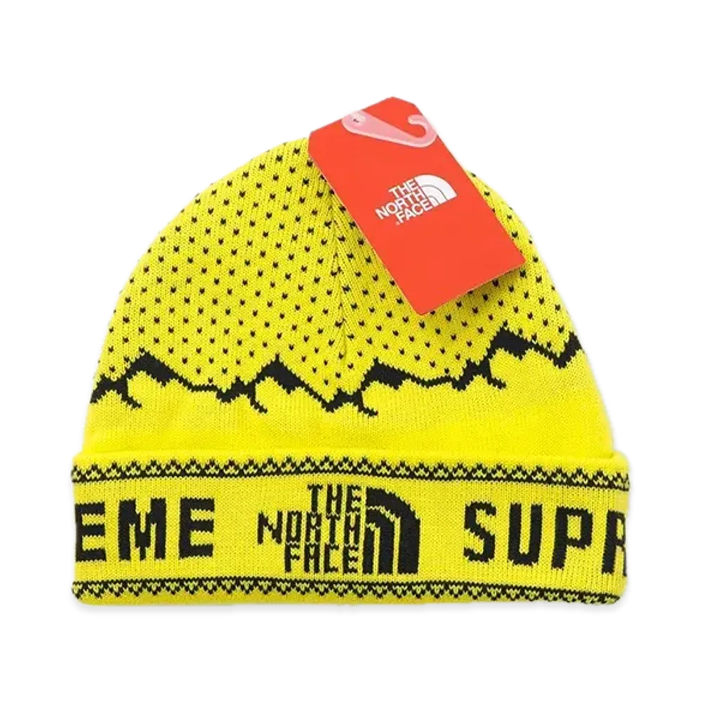 Supreme x The North Face Beanie "Yellow"