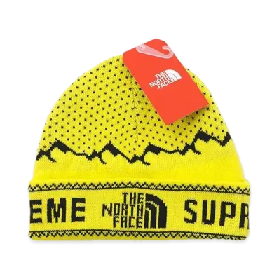 Supreme x The North Face Beanie "Yellow"