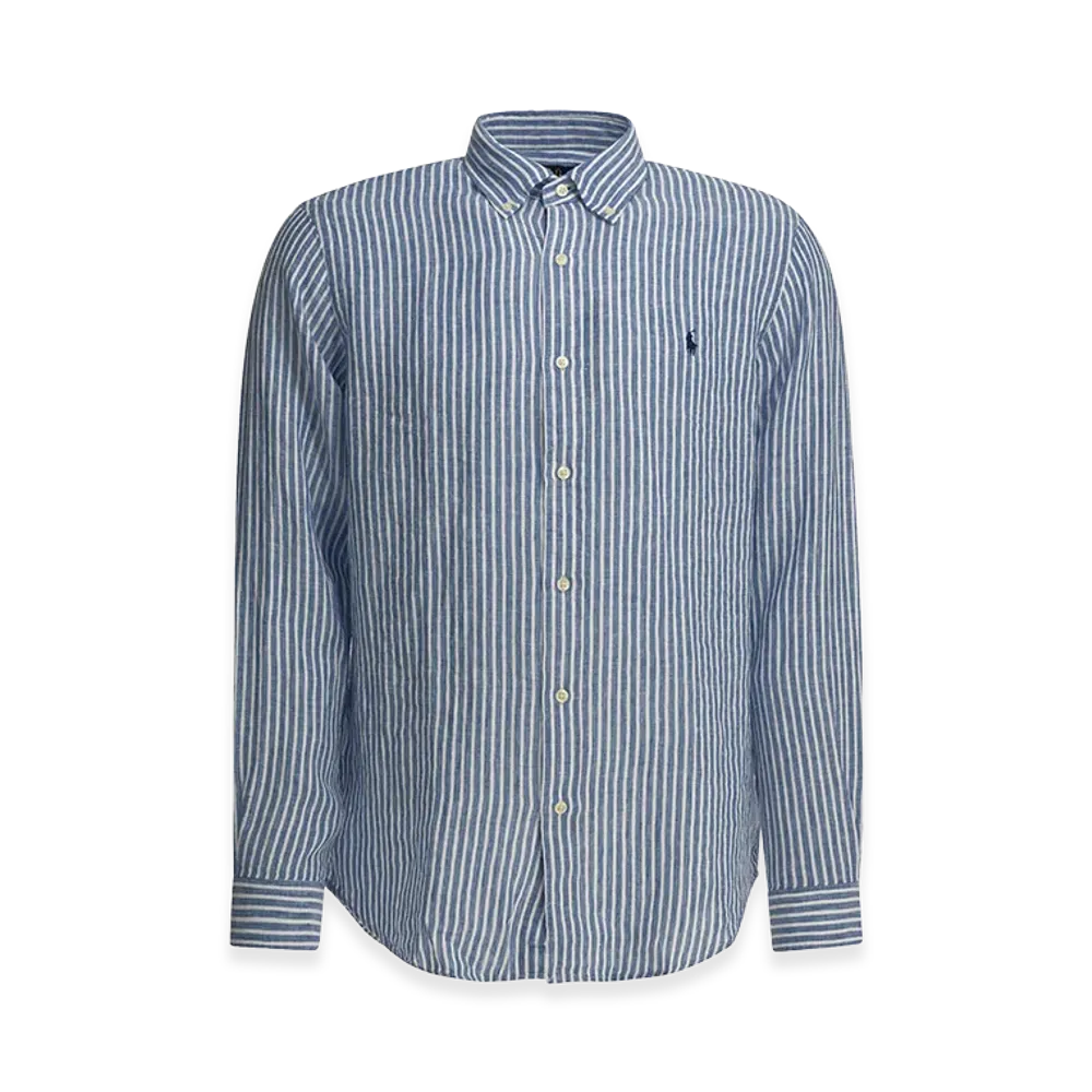 Polo Ralph Lauren Casual Shirt With Logo "Blue"