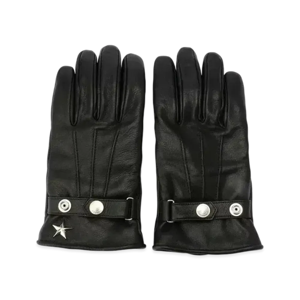 Schott Boa Glove Short "Black"