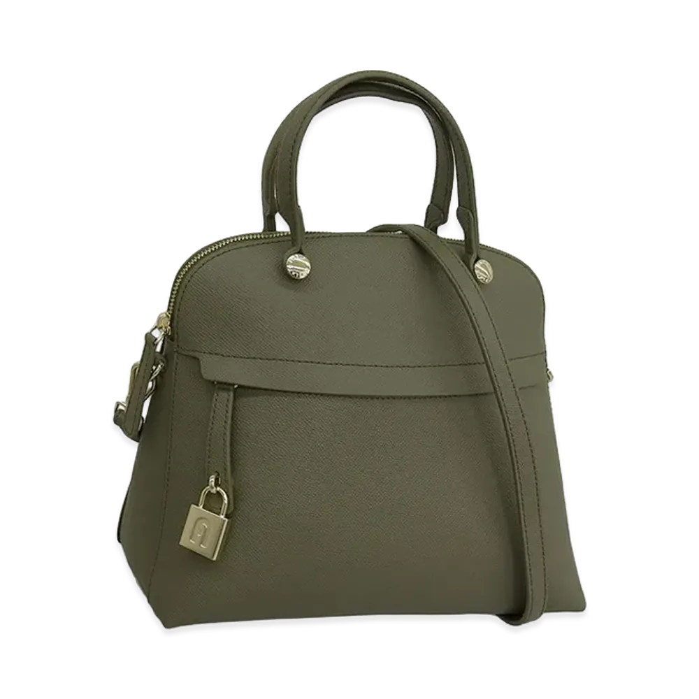 FURLA Classic-M Dome Bag "Green"