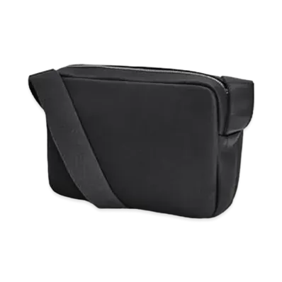 LOEWE Xs Military Messenger Bag In Soft Grained Calfskin "Black"