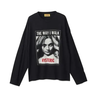 HYSTERIC GLAMOUR The Way T-Shirt "Black"