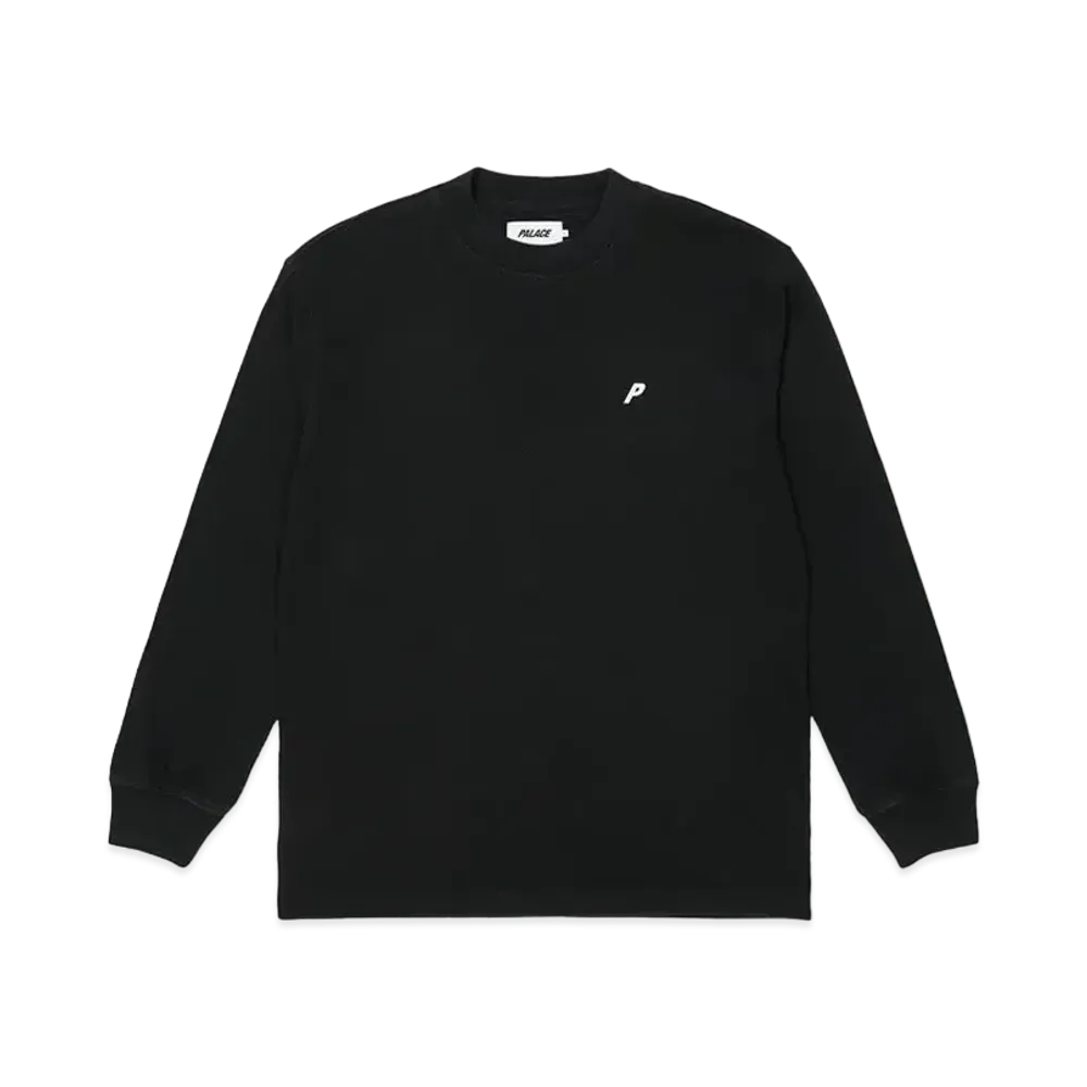 PALACE Mock Neck 320 Crew "Black"