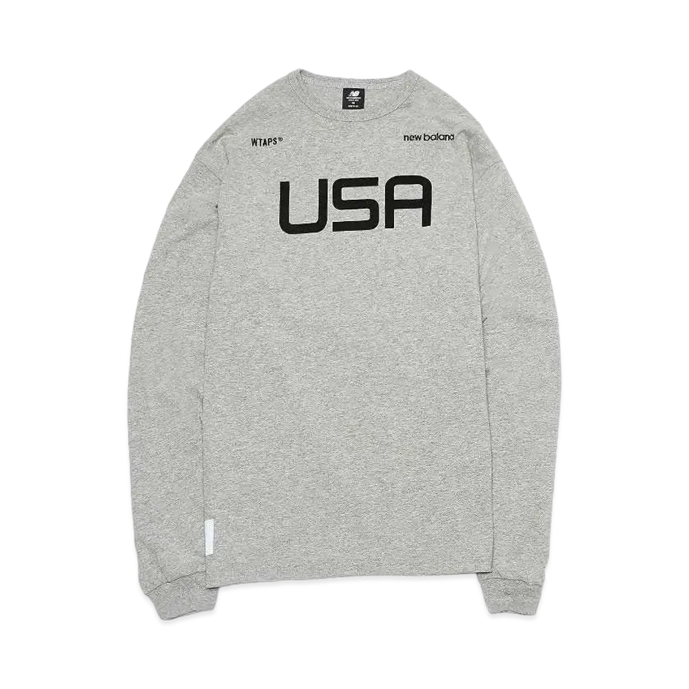 WTAPS x New Balance Academy LS T-Shirt "Grey"