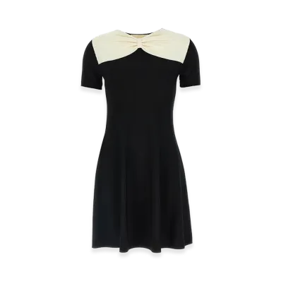 Valentino Garavani Women's Bow Dress "Black"