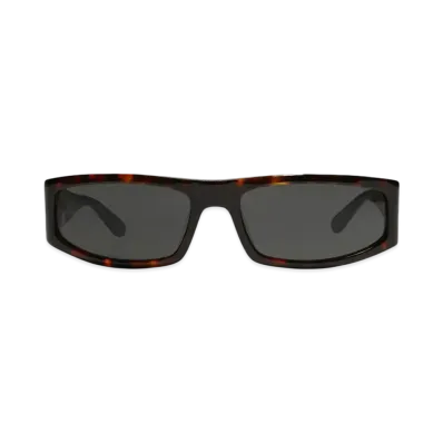 Courreges Tech Sunglasses "Havana/Black"