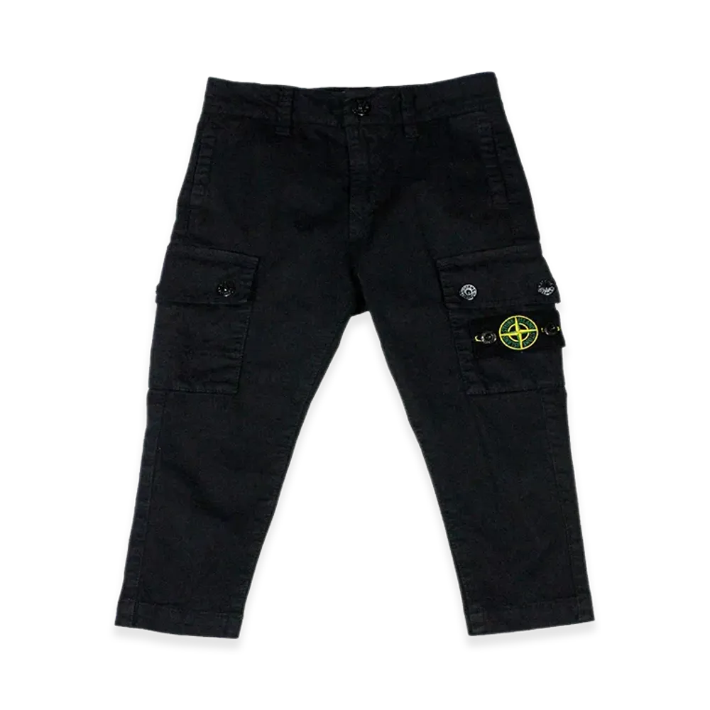 Stone Island Kids Trousers "Blue"