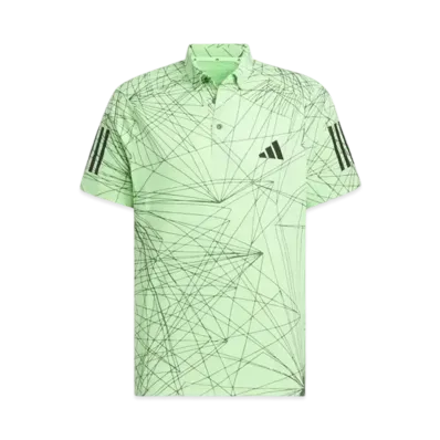 adidas Ray Beam Print Dry Polo "Green Spark"