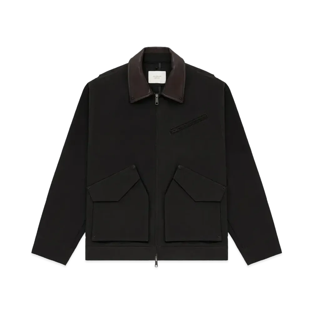 Aime Leon Dore Canvas Flight Jacket "Black"