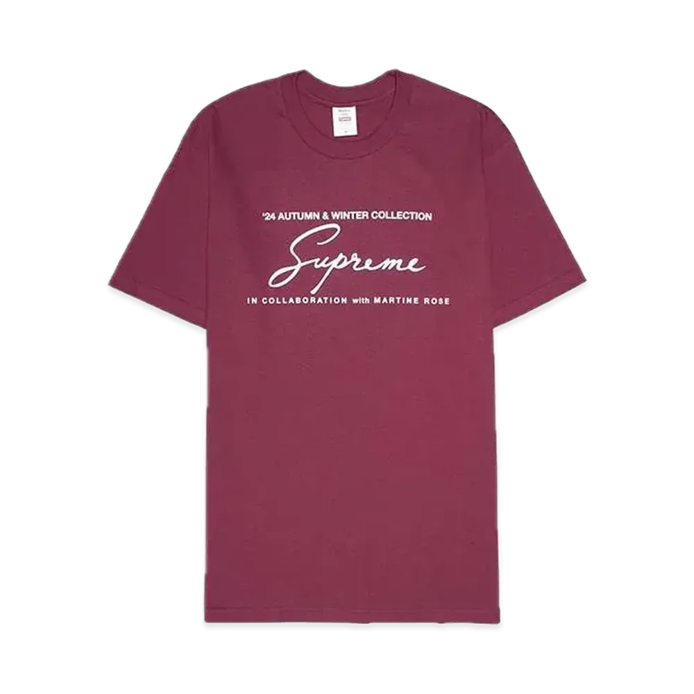 Supreme x Martine Rose Tee "Cardinal"