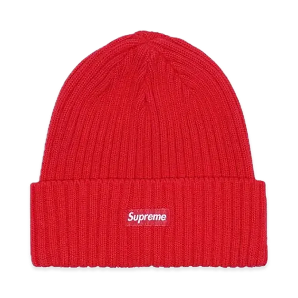 Supreme SS21 Overdyed Beanie "Red"(21SS)